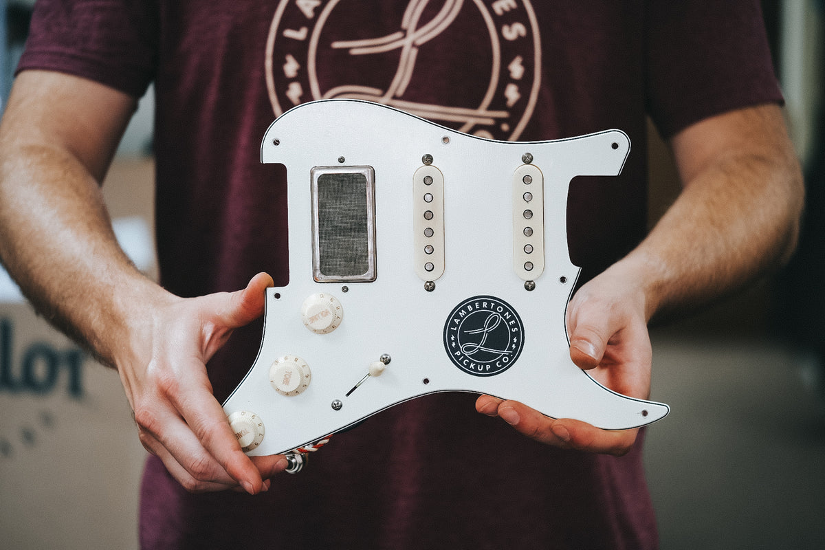 HSS Loaded Pickguard - Squier/MIM/MIA Fender Strat